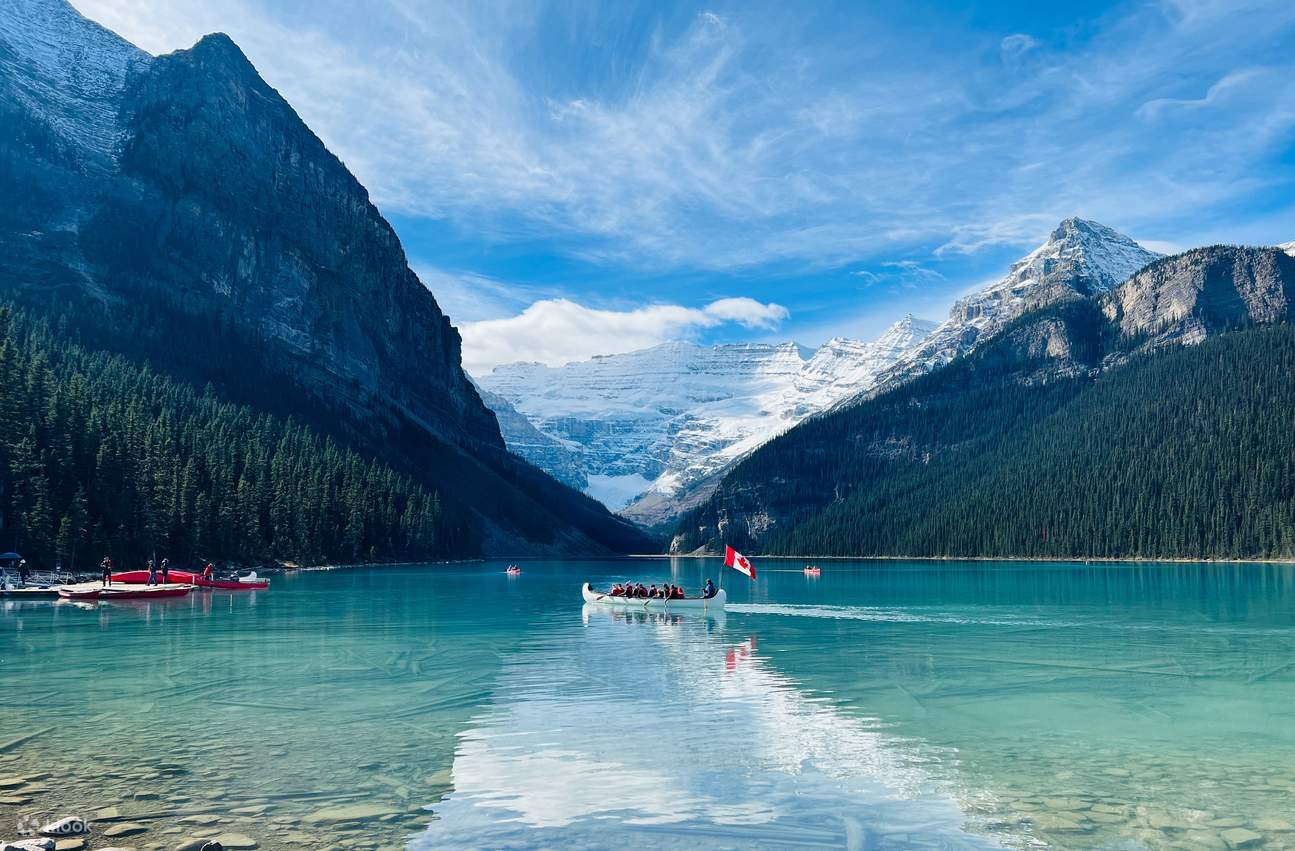 Lake Louise, Johnston Canyon, and Banff Hot Springs Ice Walk Tour - Klook