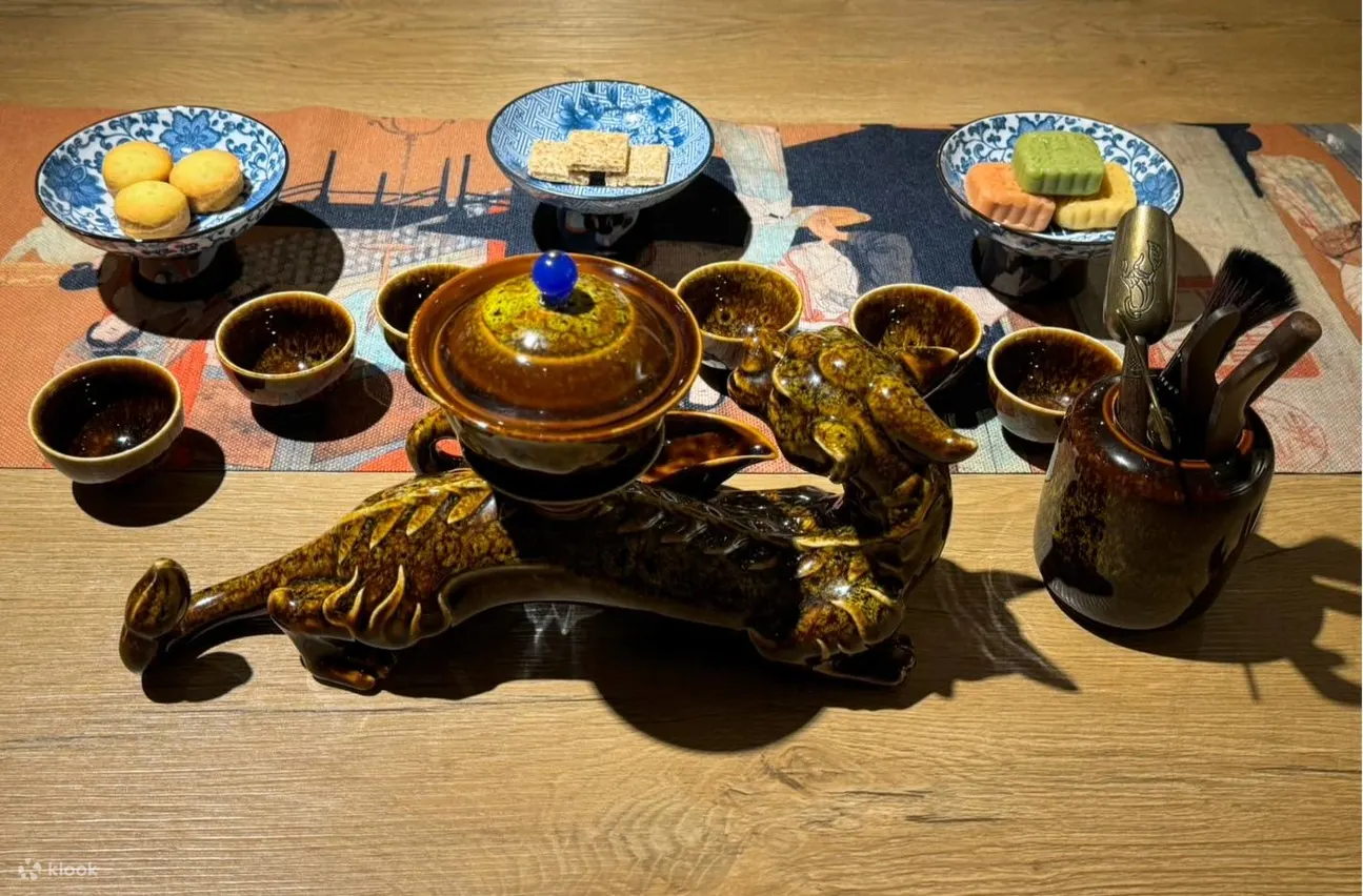 体验包含茶点