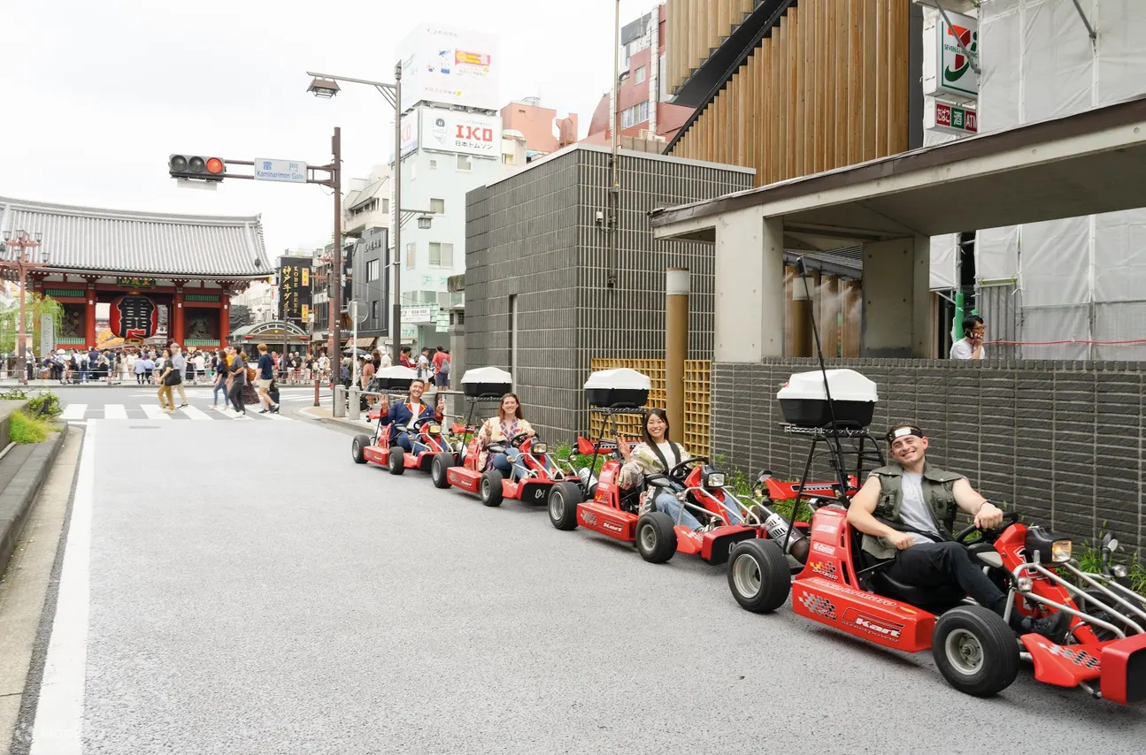 red go kart