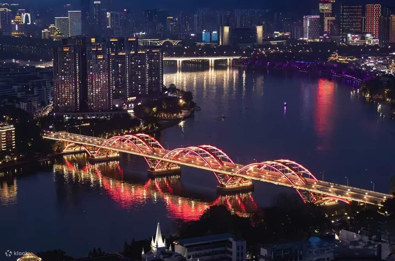 Liuzhou Sightseeing Cruise Night Tour Tickets - Klook