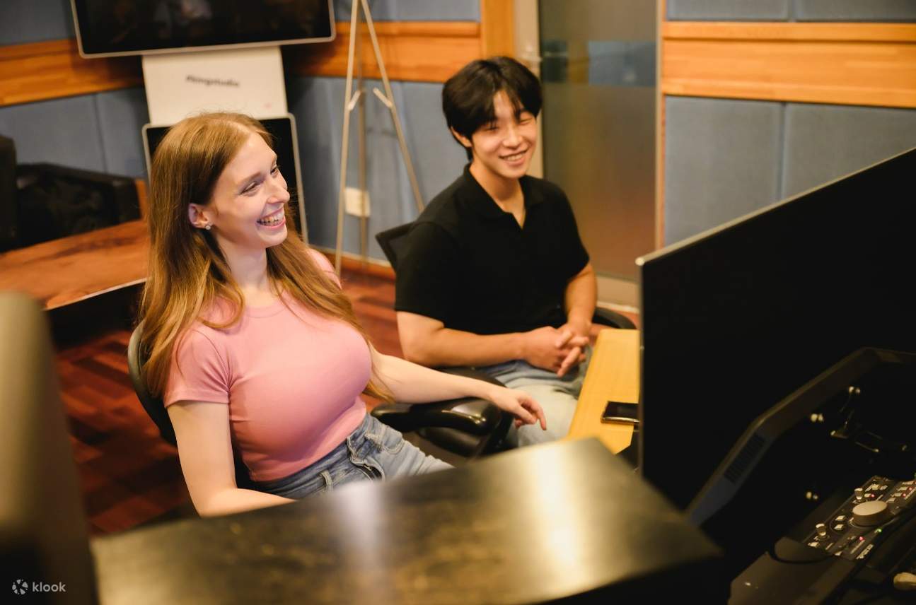 estudio de grabación en Seúl