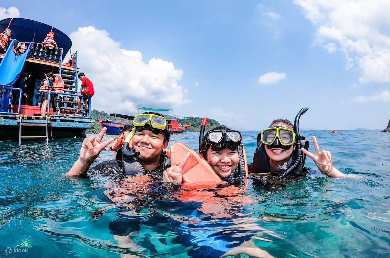 Koh Rang From Koh Chang: 3/4 Islands Snorkel & Beach Tour by Big Boat - Klook