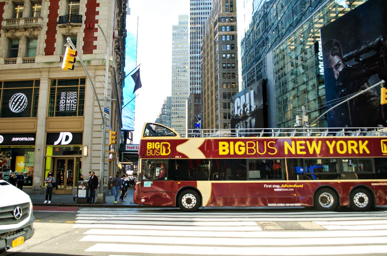Lawatan Bas HopOn HopOff New York, Empire State & Patung Liberty Klook Amerika Syarikat
