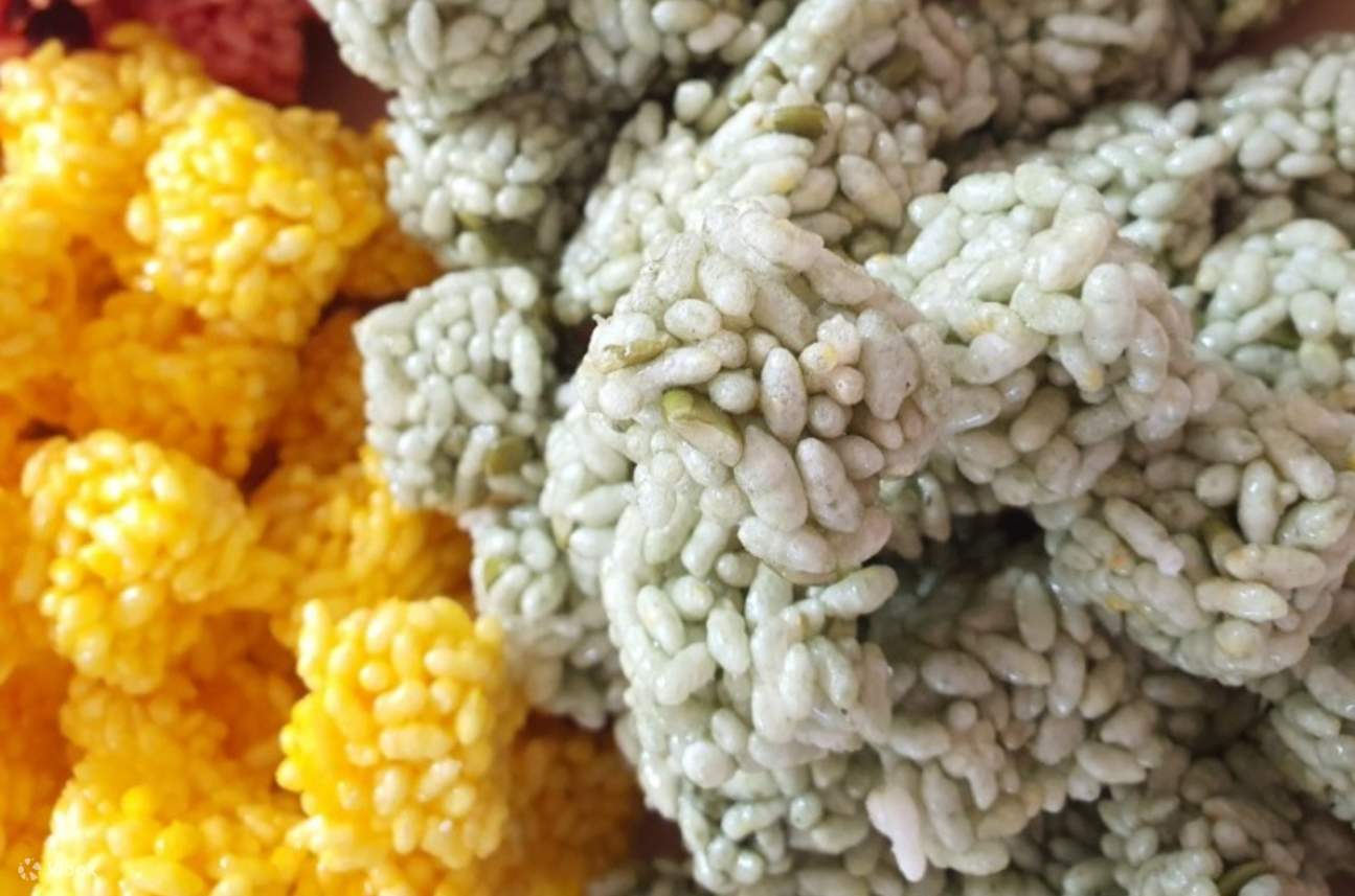 Jeli agar tradisional Korea dalam pelbagai warna