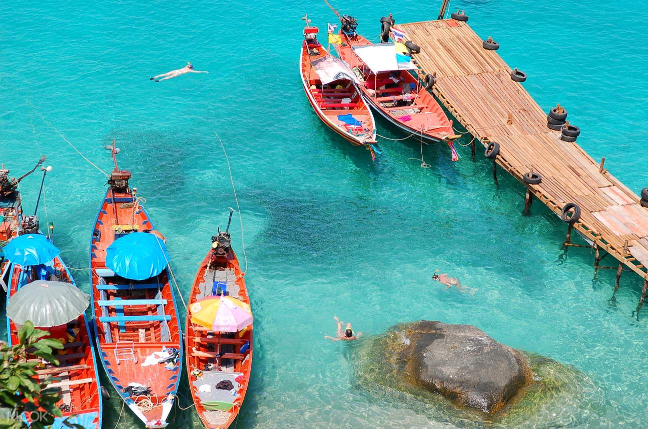 Phi Phi Snorkeling Tour By Longtail Boat