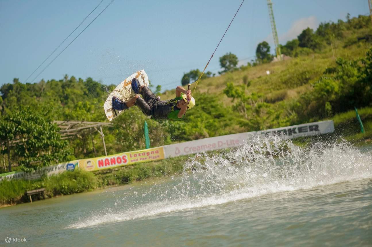 wakeboarding at danasan eco adventure park