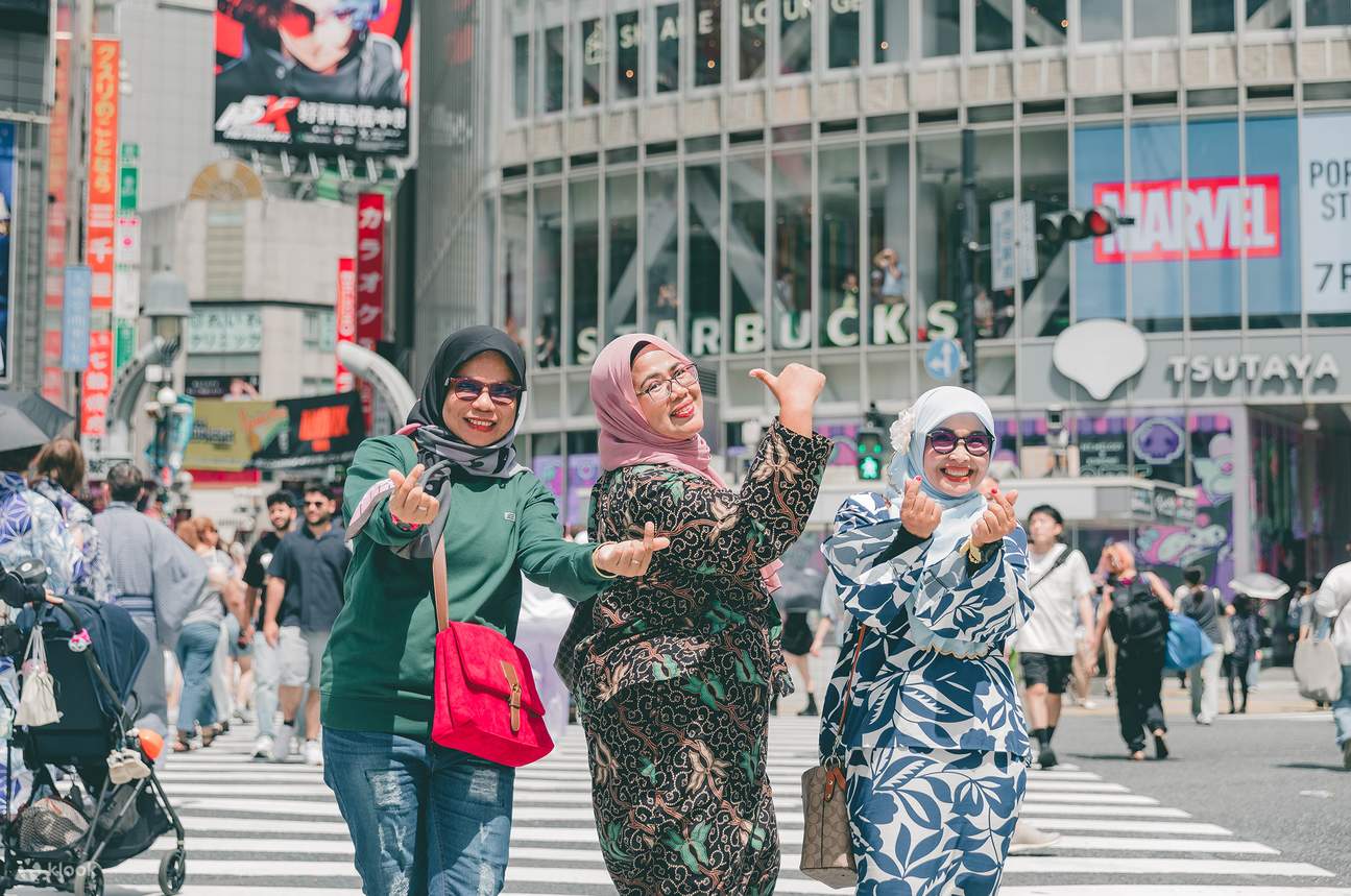Sesión de fotos en Shibuya con un fotógrafo profesional local