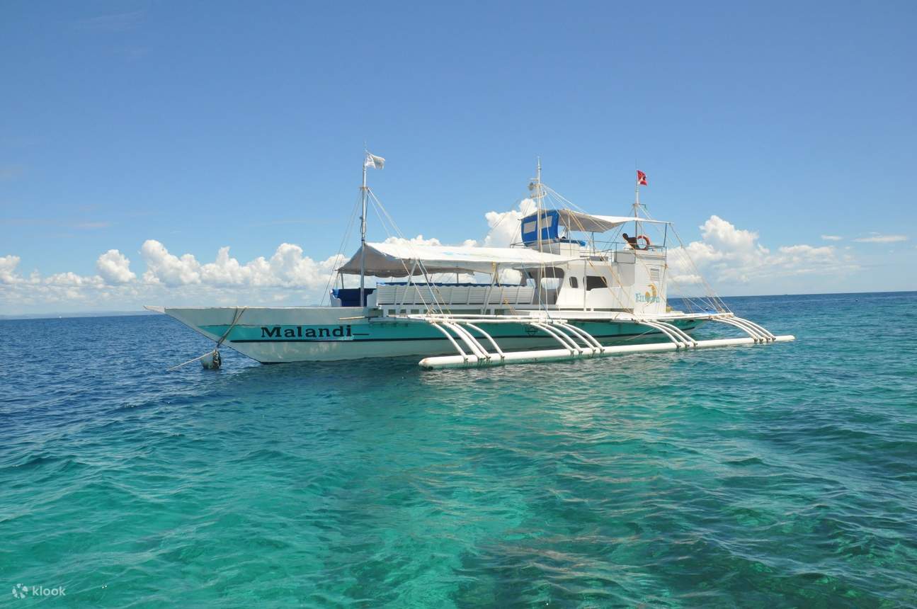 a boat in Mactan's waters