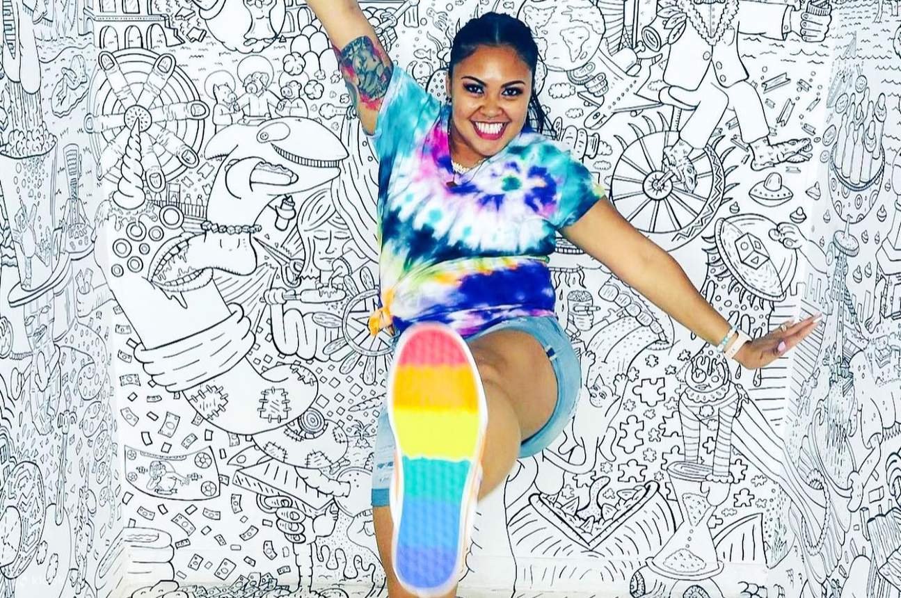 Capture vibrant moments in colorful and interactive installations today