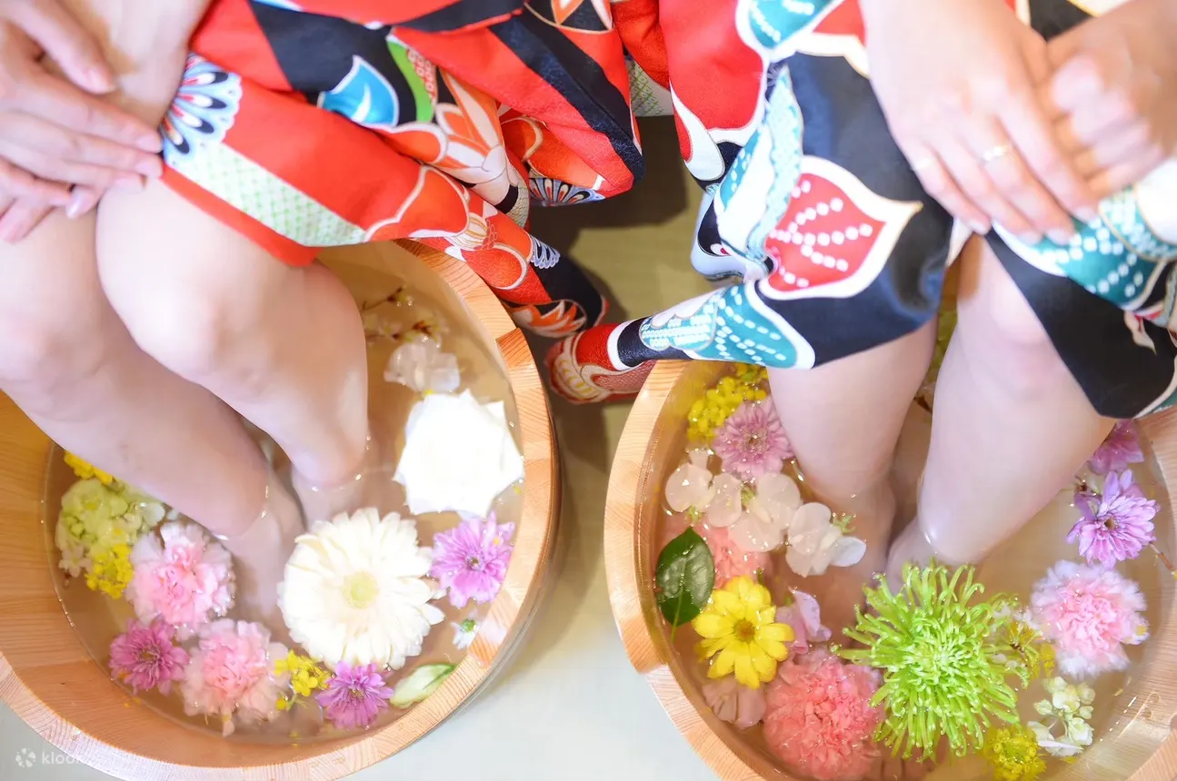 京都岚汤足浴咖啡厅和幸福足部按摩