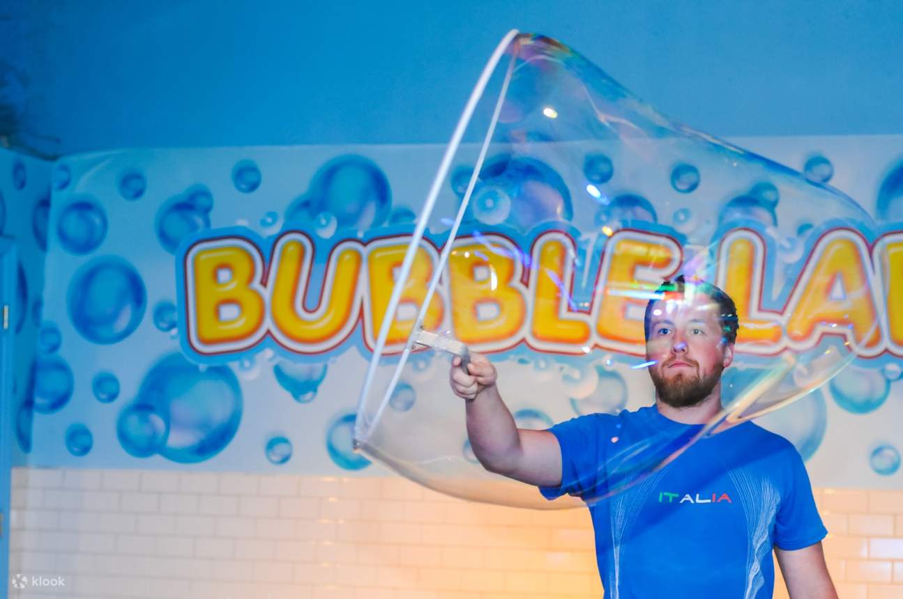 WonderWorks Orlando, лаборатория мыльных пузырей