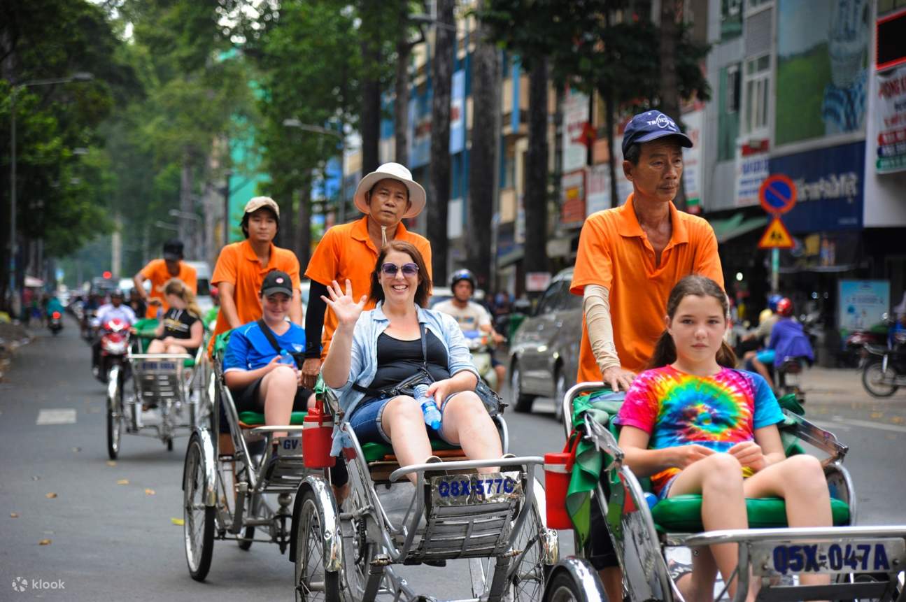 Saigon Cyclo Half Day Tour Klook