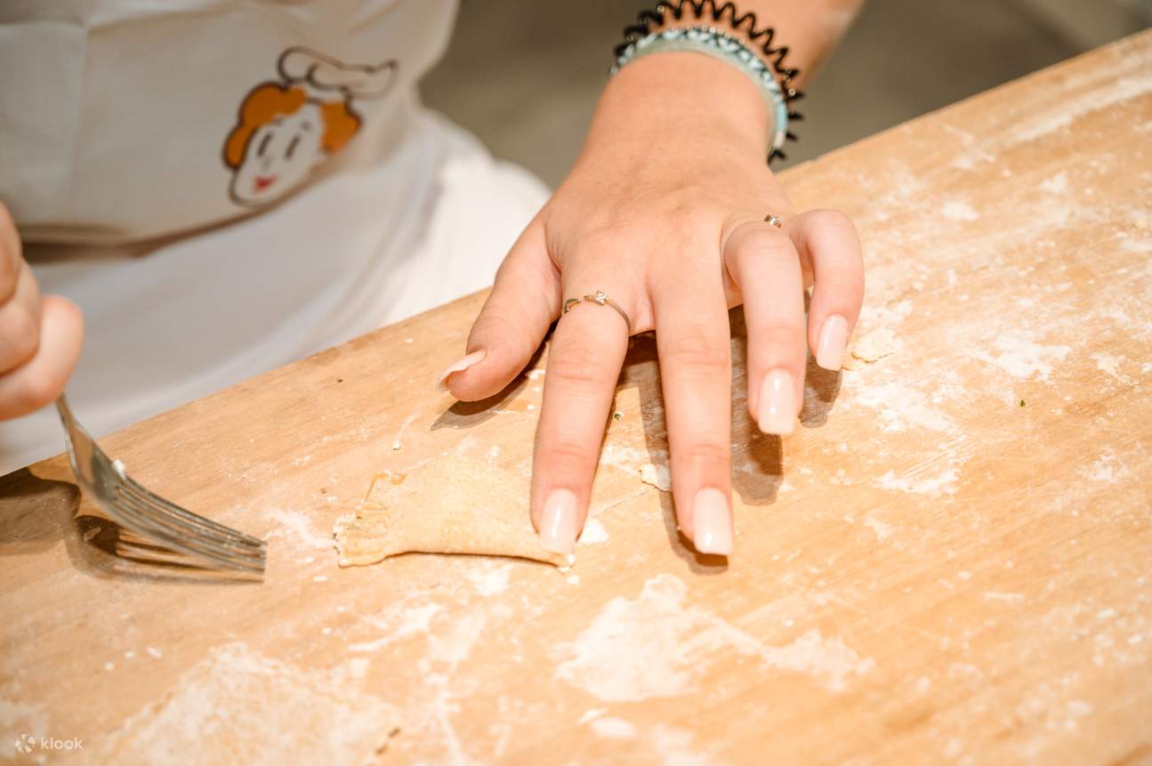 pasta en preparación