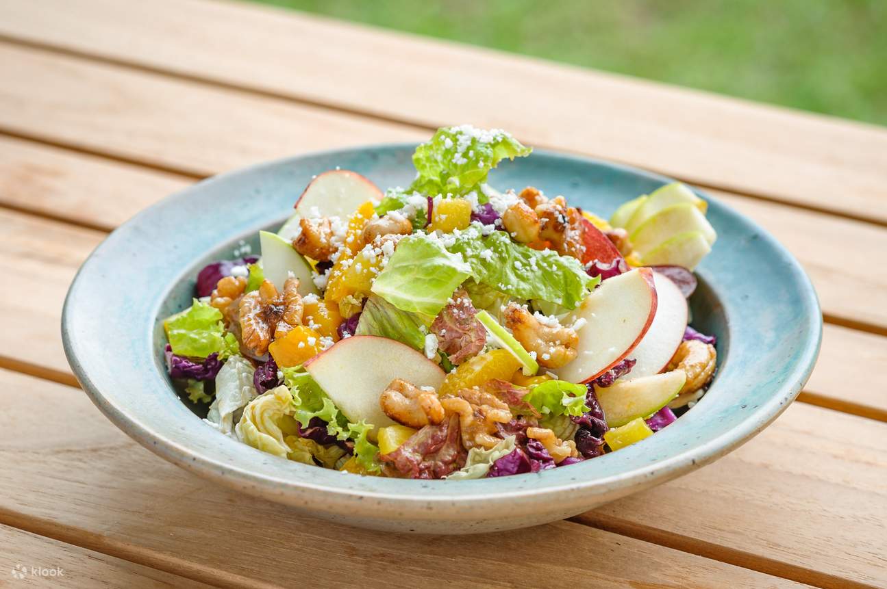 Salat im Seads Restaurant in den North Zen Villas