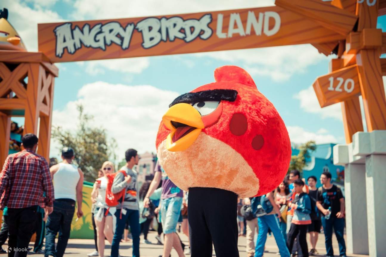 THORPE PARK Resort angry birds land