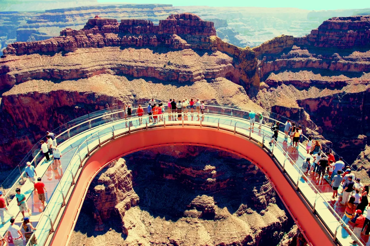 serie sitio Excesivo Private Grand Canyon West Rim and Hoover Dam Combo Tour from Las Vegas -  Klook