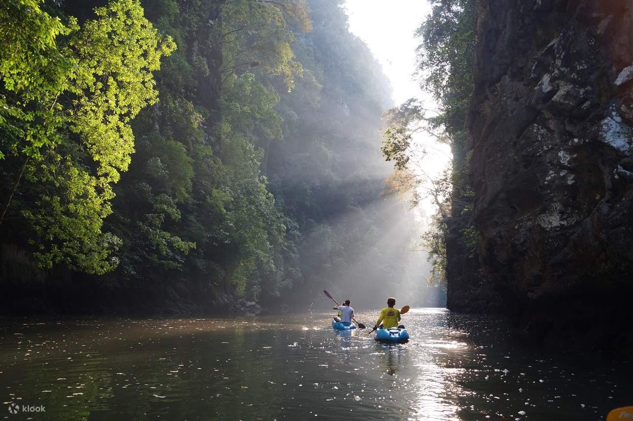 Join In Half Day Sea Kayaking Adventure Ao Thalane Bay Krabi Klook