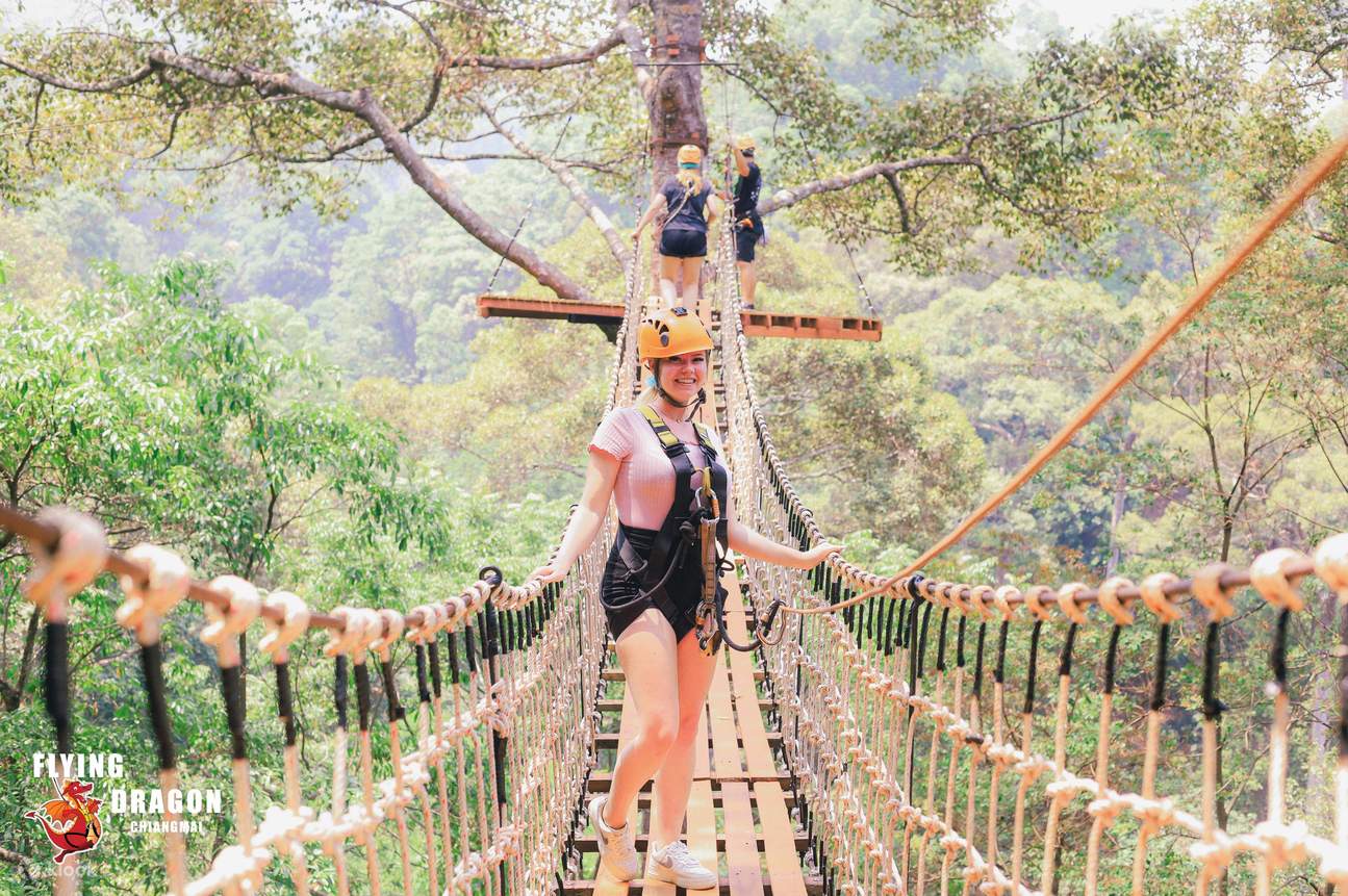 Trải nghiệm Zipline Rồng Bay ở Cha Mai