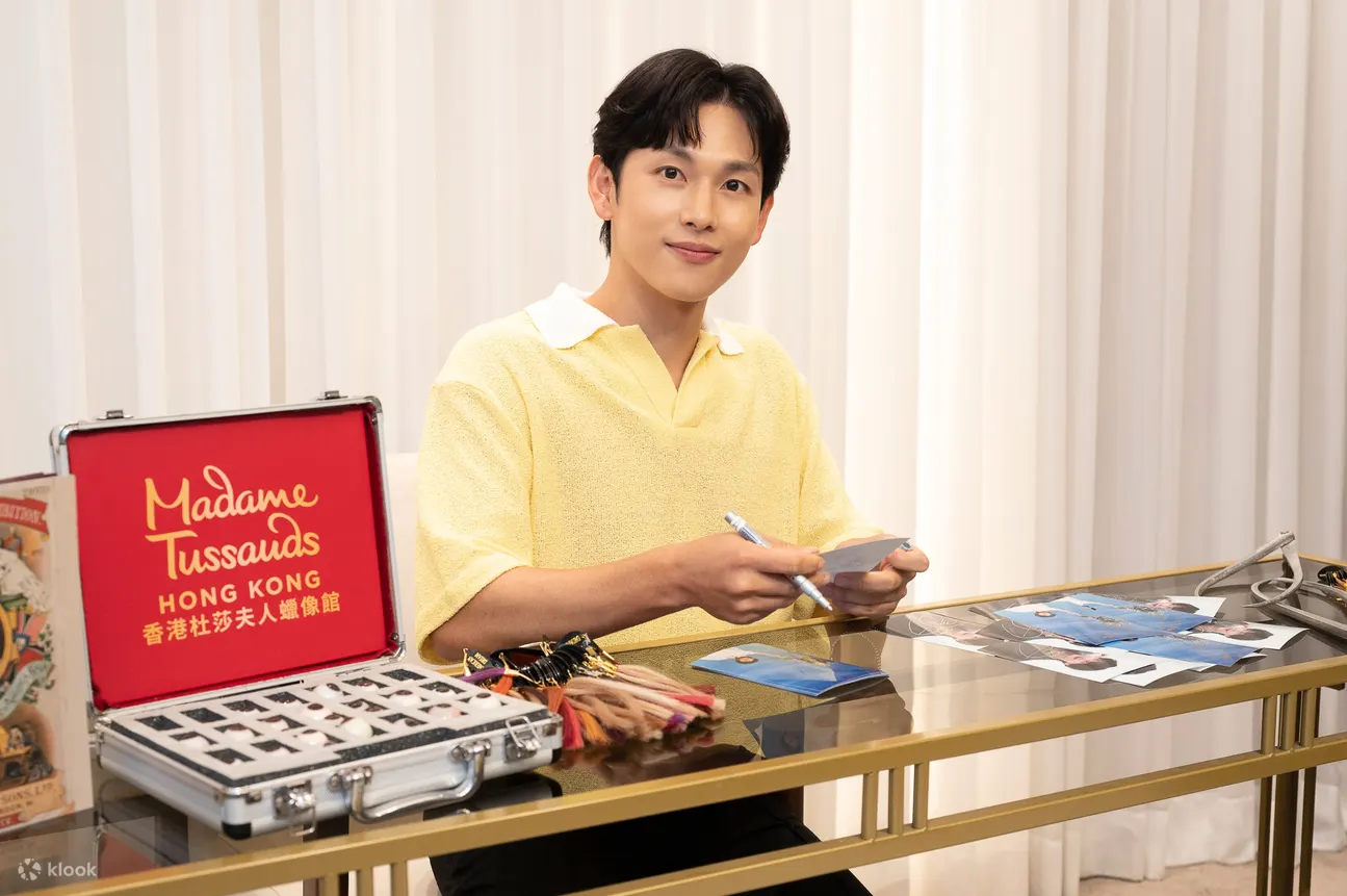 Yim Si Wan in Madame Tussauds Hong Kong