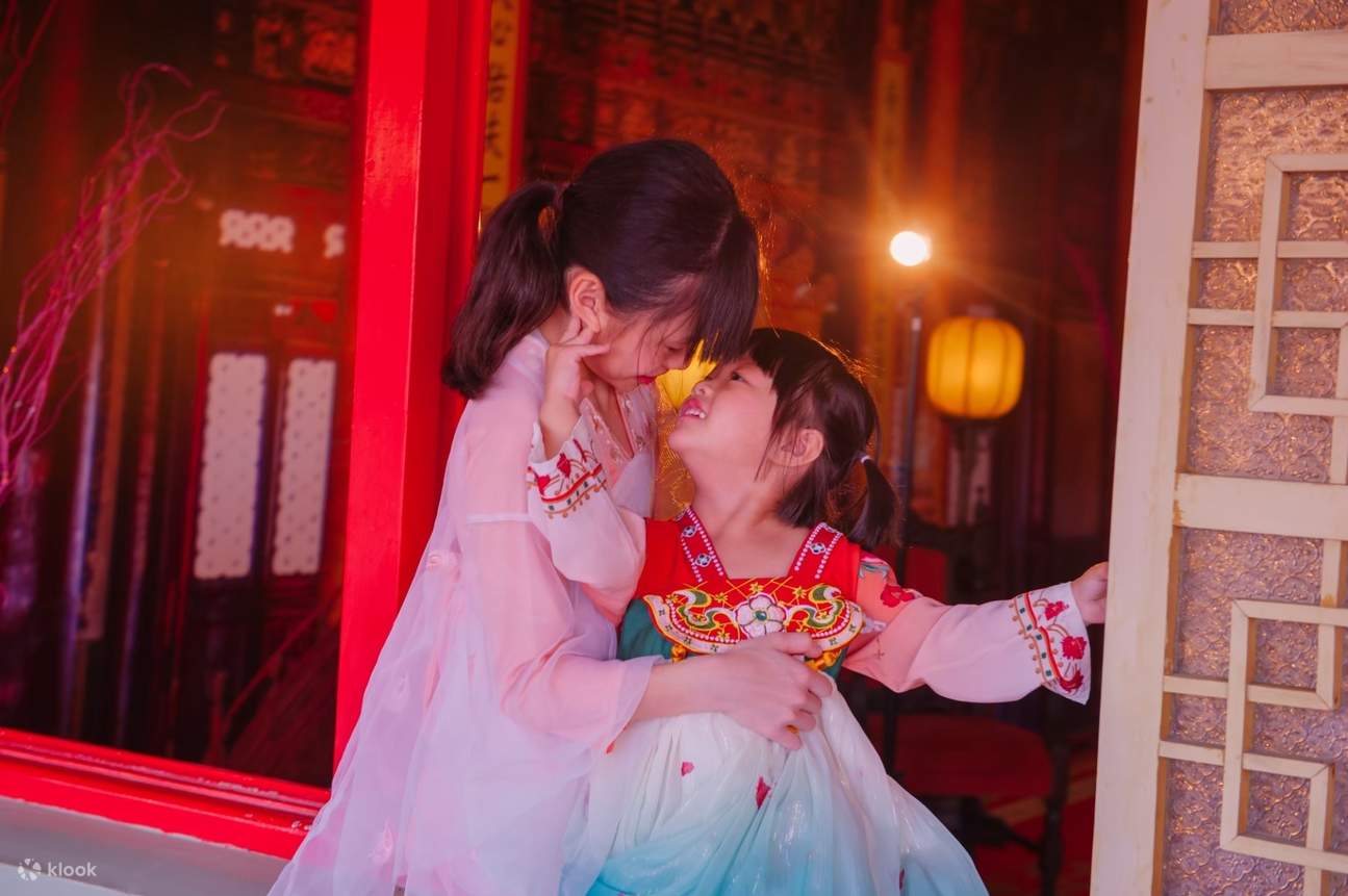 Tainan｜Templo de la Santa Madre de Luermen Zhengzong｜Hanfu · Experiencia de fotografía