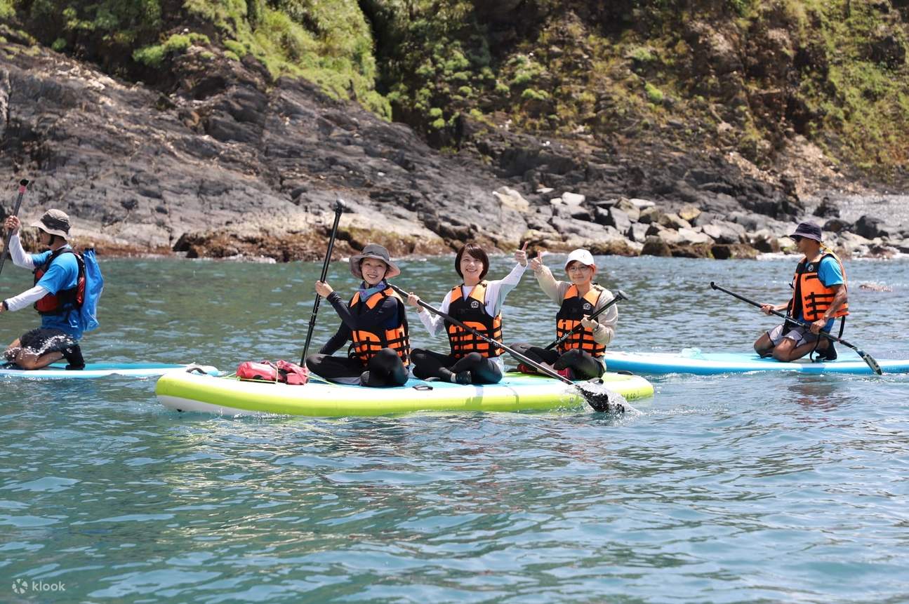 Yilan｜Water Walker Tages-Sommercamp für Wassersportarten - Stand Up Paddle Boarding & Kanufahren & Schnorcheln