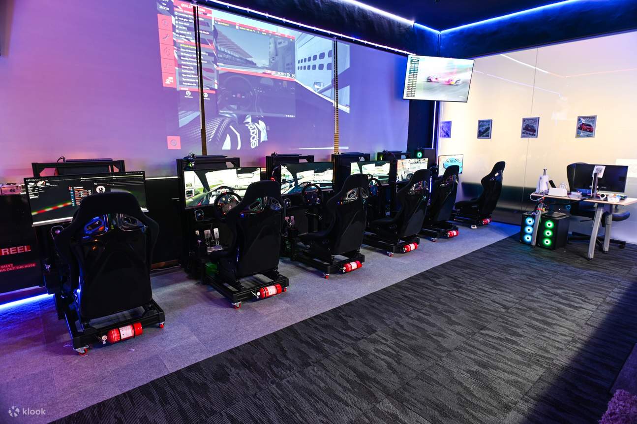 configuración de simulador de carreras