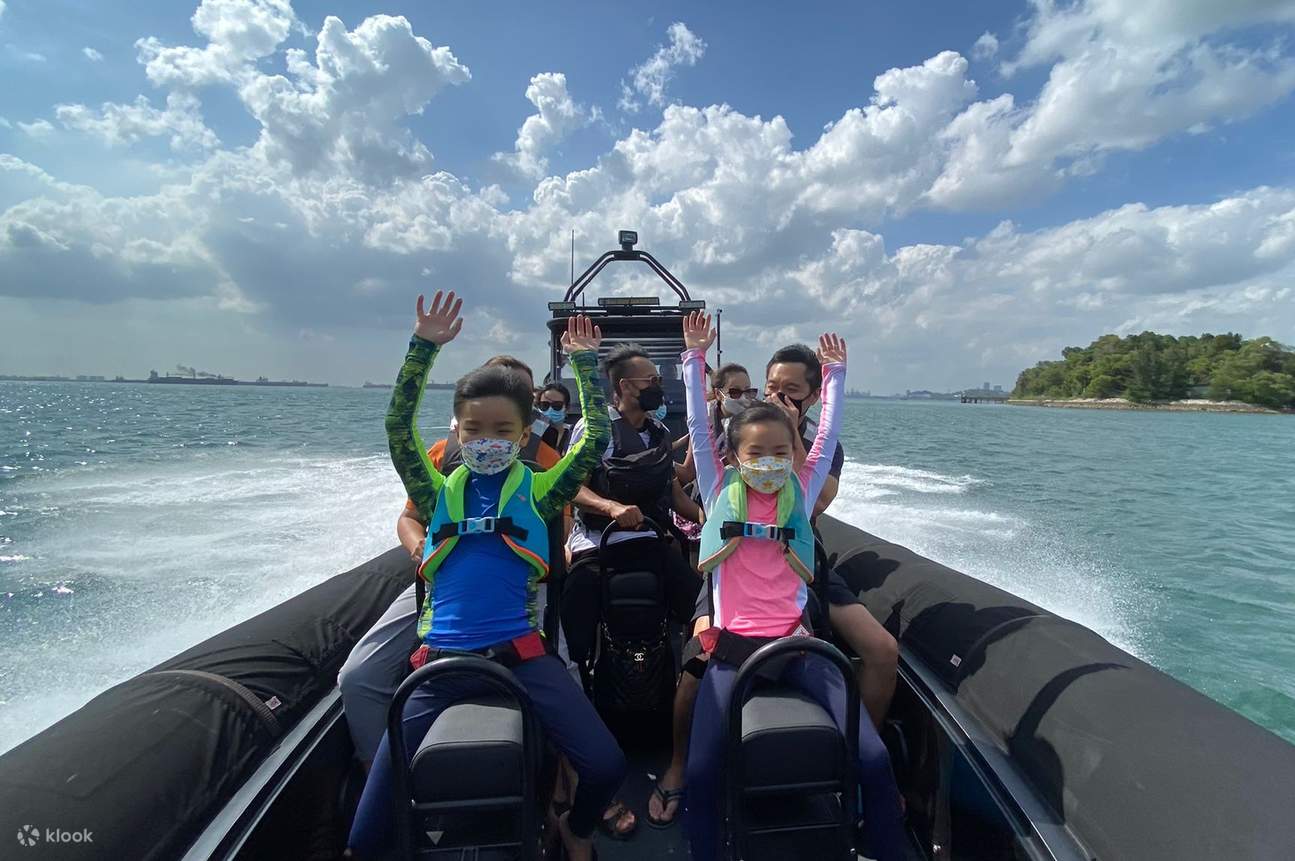 Boat Ride Adventure with RHIB Boats Klook Singapore