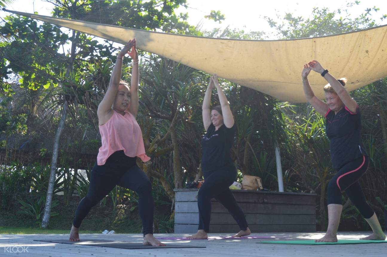 巴厘岛乌布四季度假村的瑜伽馆丨IBUKU_世界之旅
