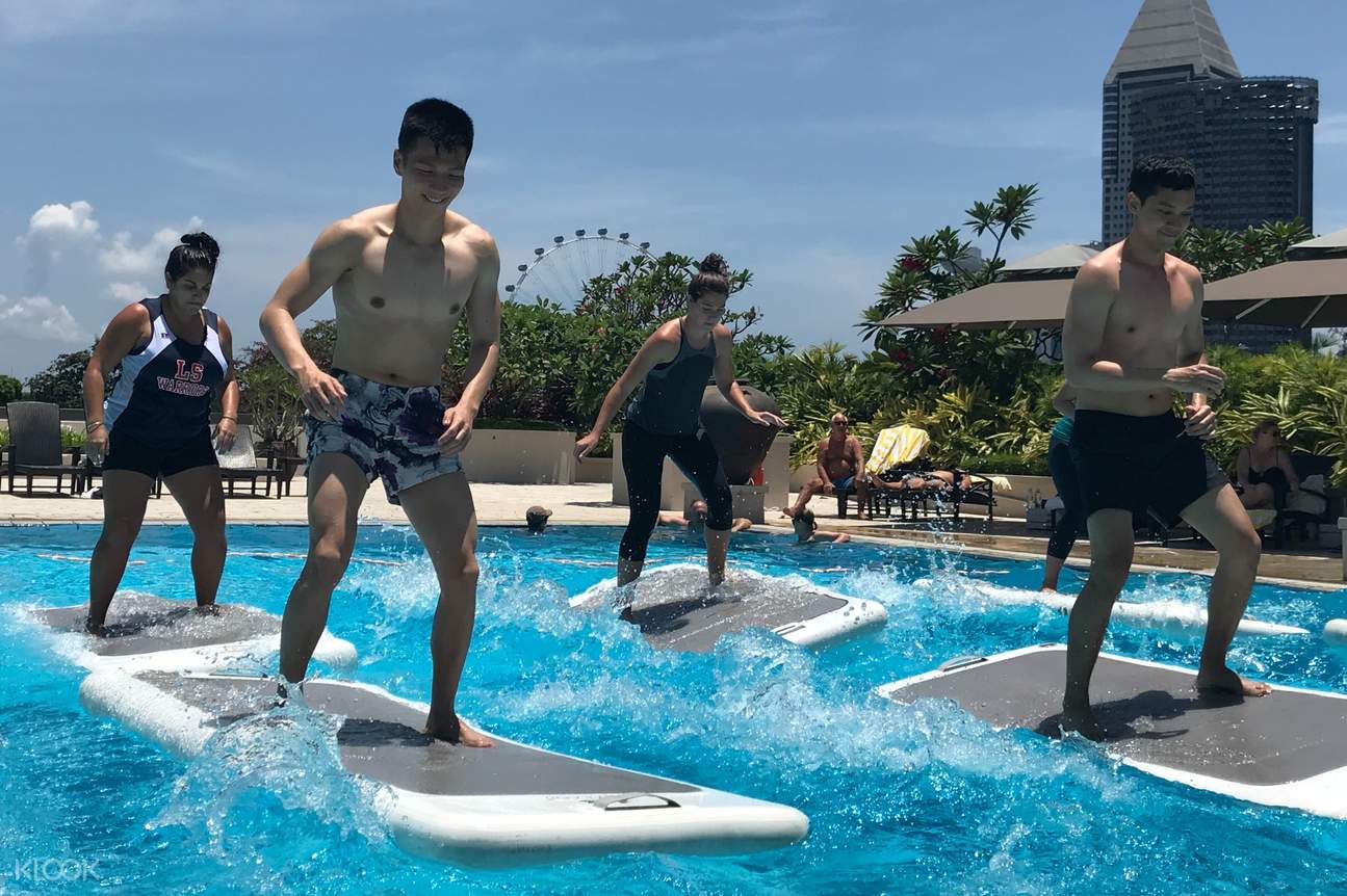 FloatFit HIIT and Yoga on Water Session by Skyline Aqua ...