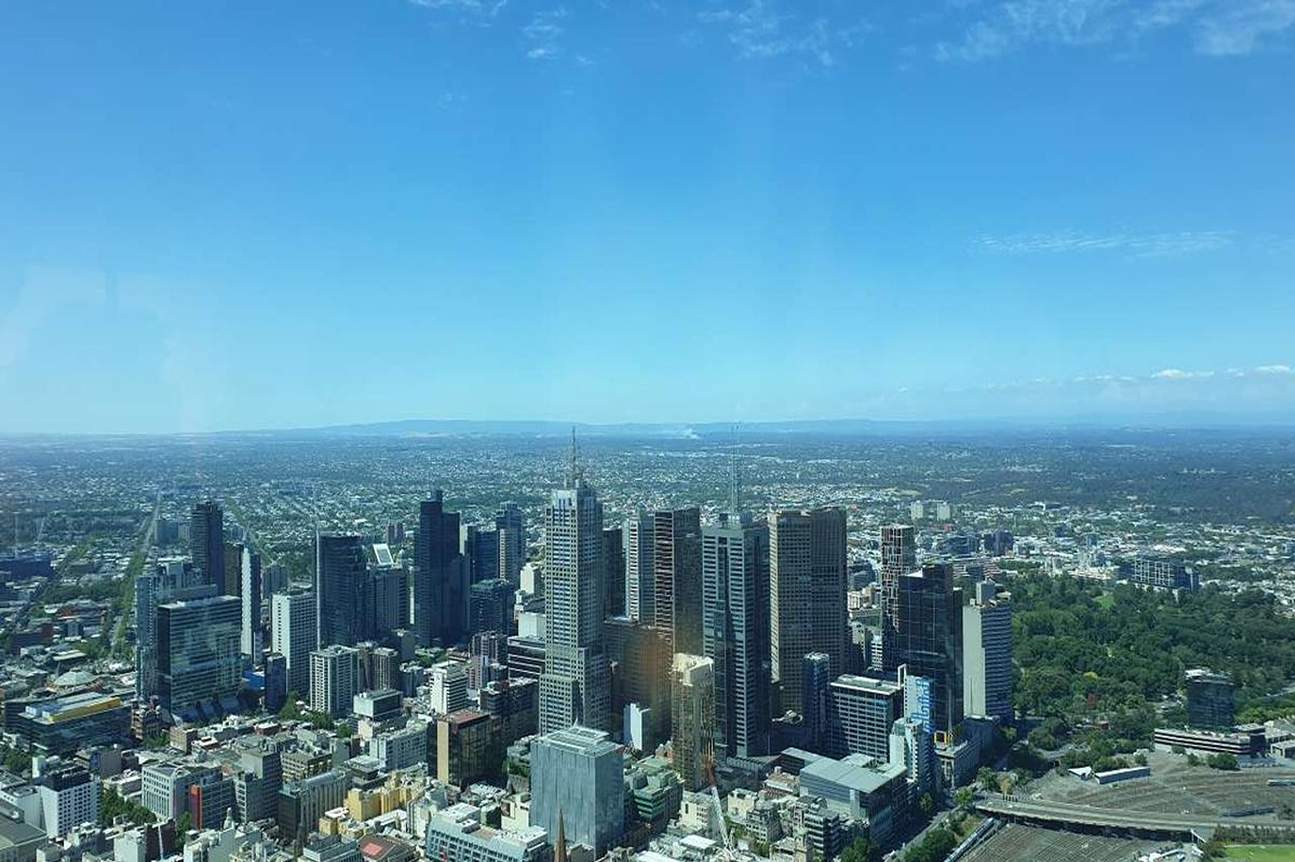 Melbourne Skydeck - Pemandangan Melbourne Skydeck 360