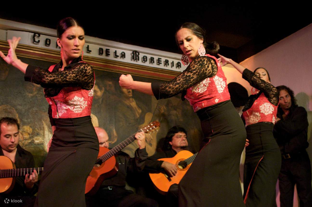 Dancers of Flamenco Show at Corral de la Morería in Madrid