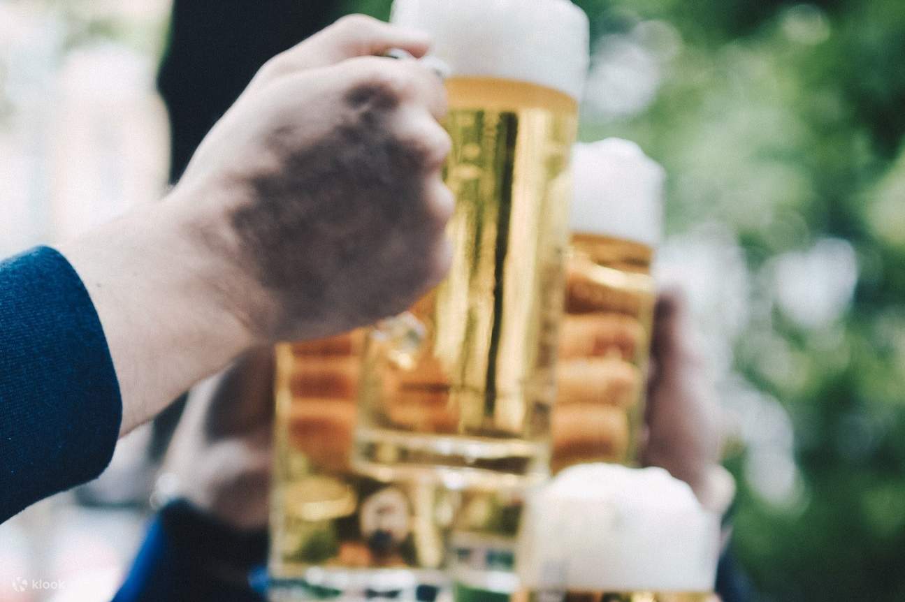 animando con cervezas