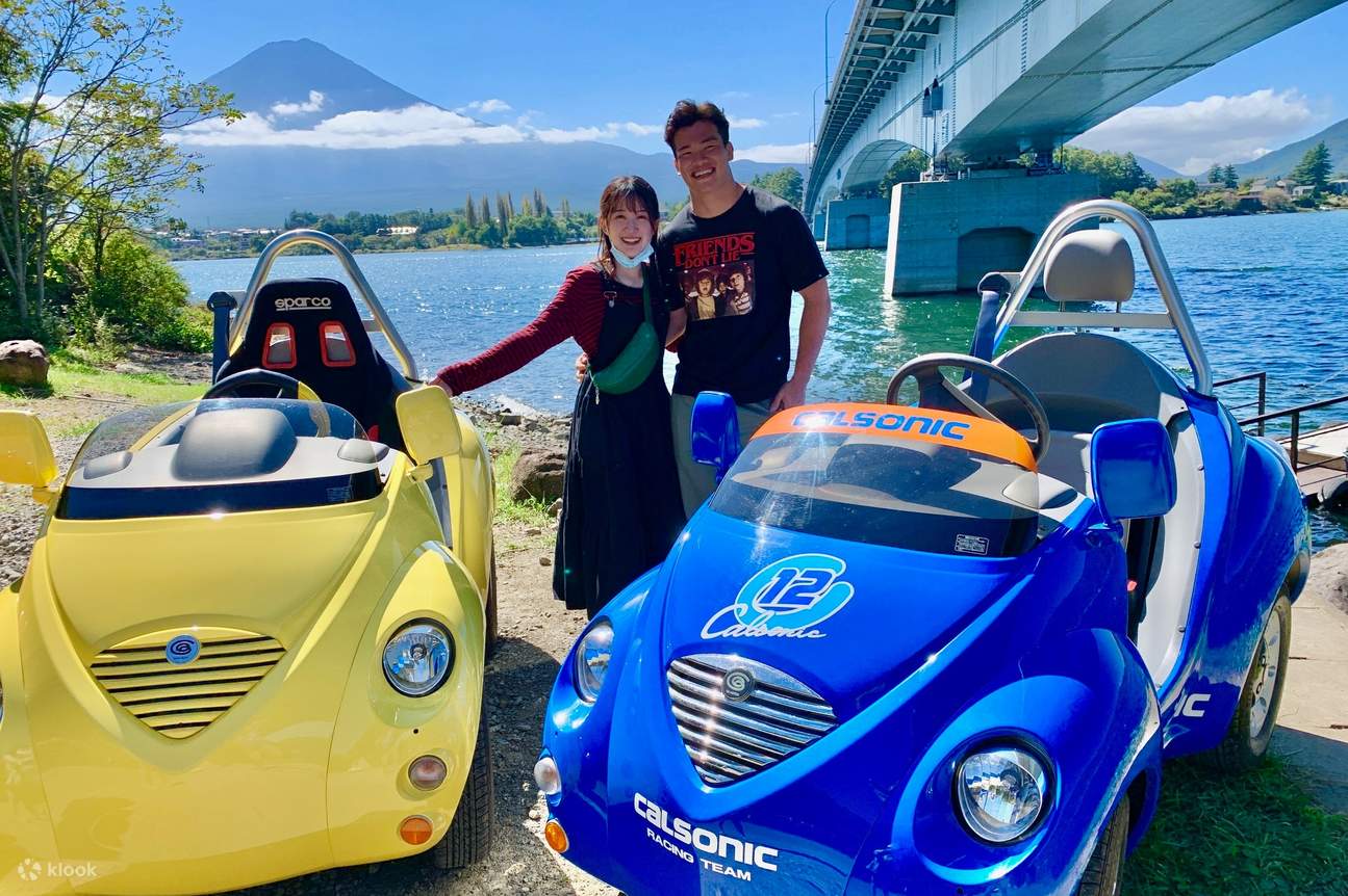 tomar fotos en la zona del Lago Kawaguchi