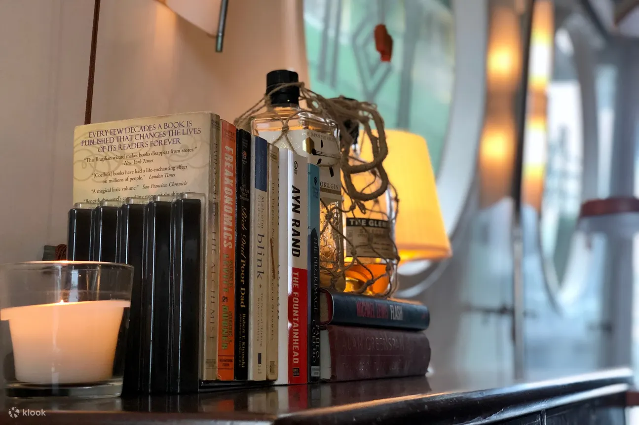 Decoration with book