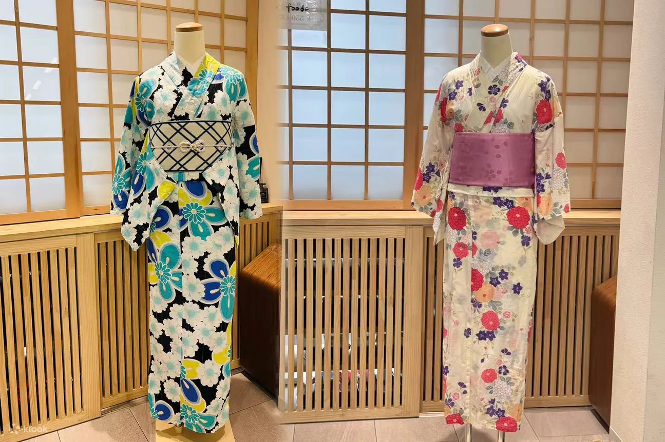 经典小纹和服：日本女士日常穿搭和服，和服款式丰富，有多种花色可选