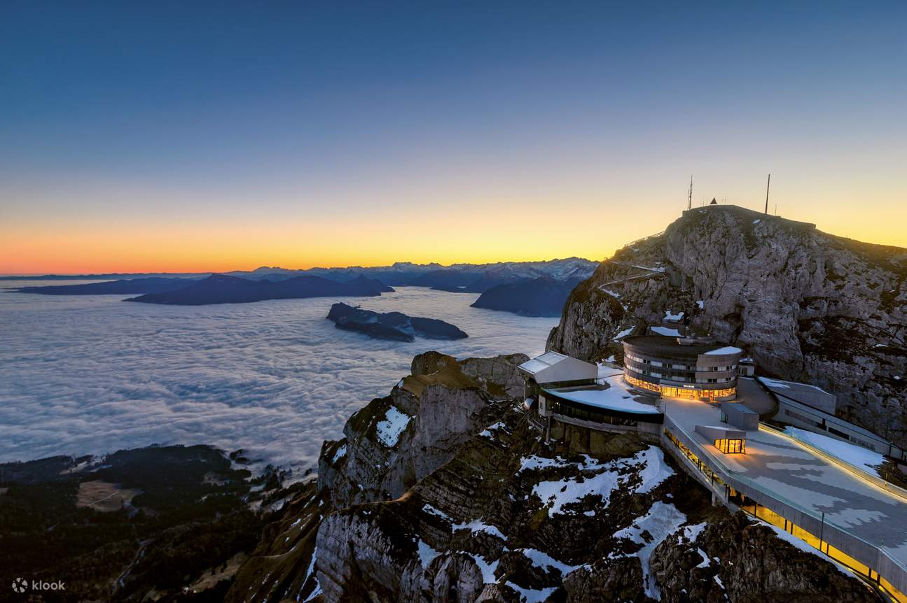 Mount Pilatus Round Cable Car Trip Ticket from Kriens Klook