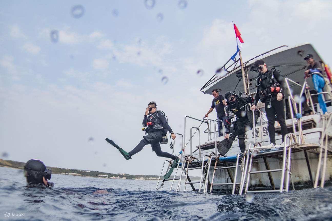 Vous pouvez prendre un bateau jusqu'au site de plongée et vous jeter à l'eau facilement et sans aucune difficulté.