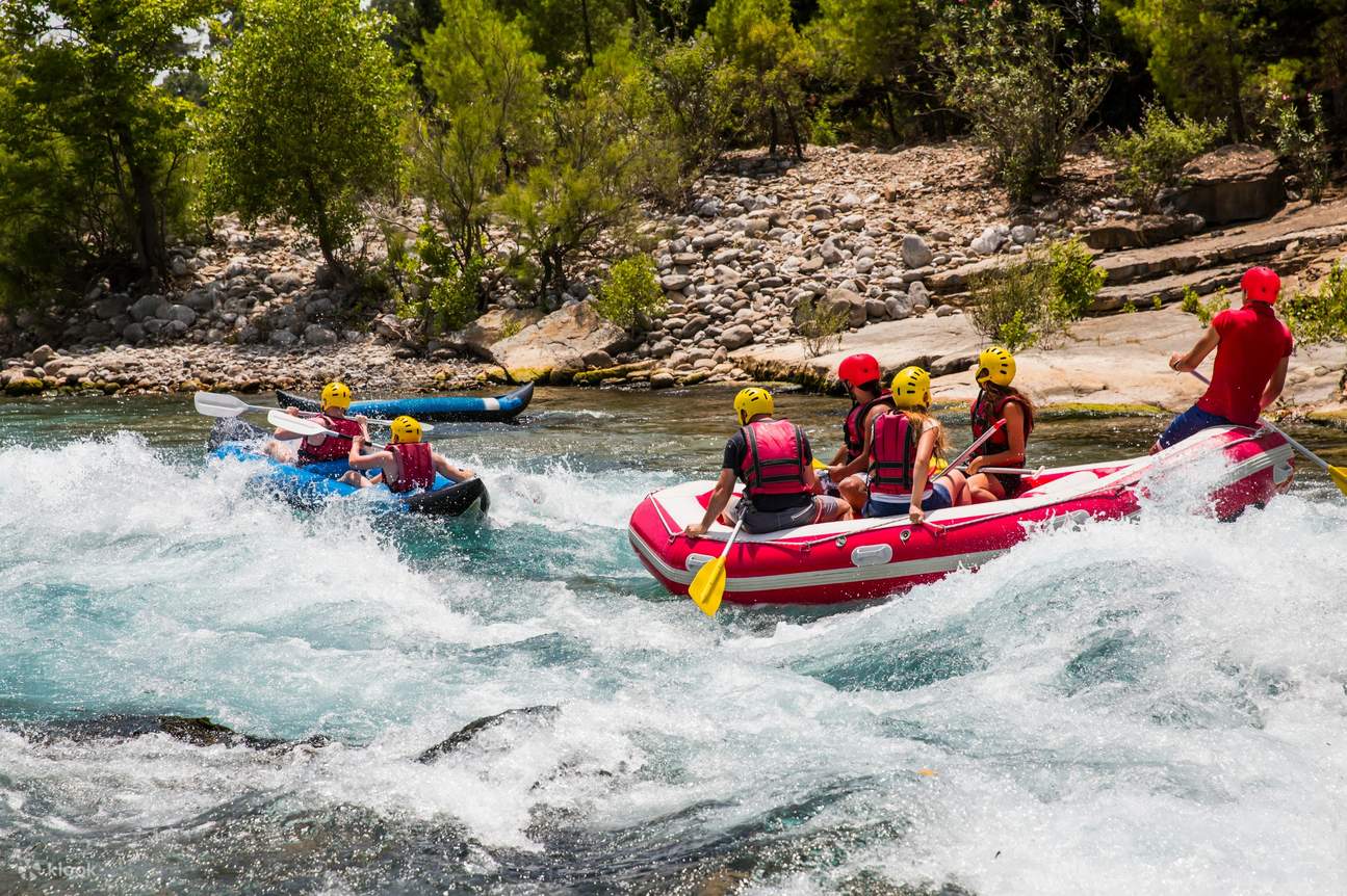 rafting di gruppo Alanya