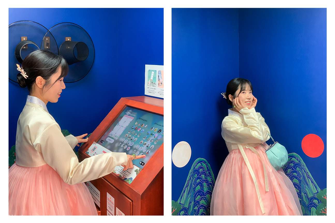 Photobooth Tradisional Korea di Bukchon Gyeongbokgung Seonbi