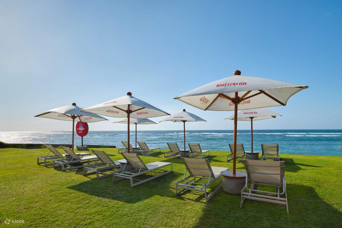 Roosterfish beach club bali pantai pandawa kuta selatan