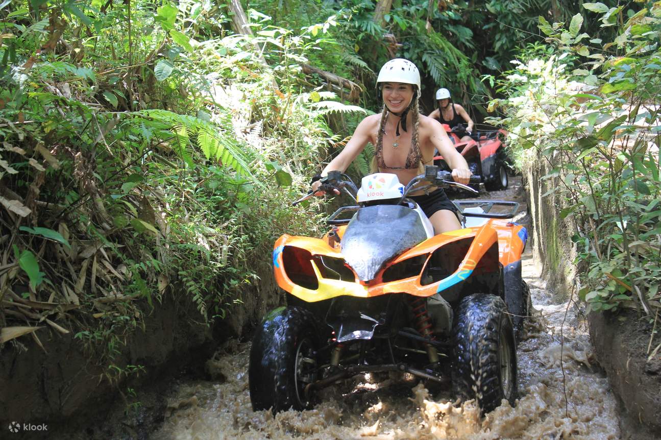 Experiencia en Ubud: Recorrido en ATV y rafting en aguas bravas con opcional