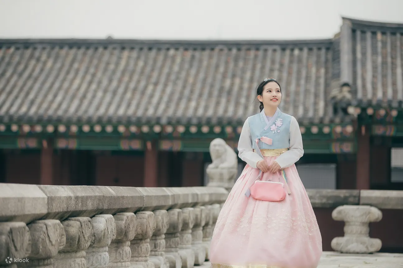 景福宫西花韩服租赁