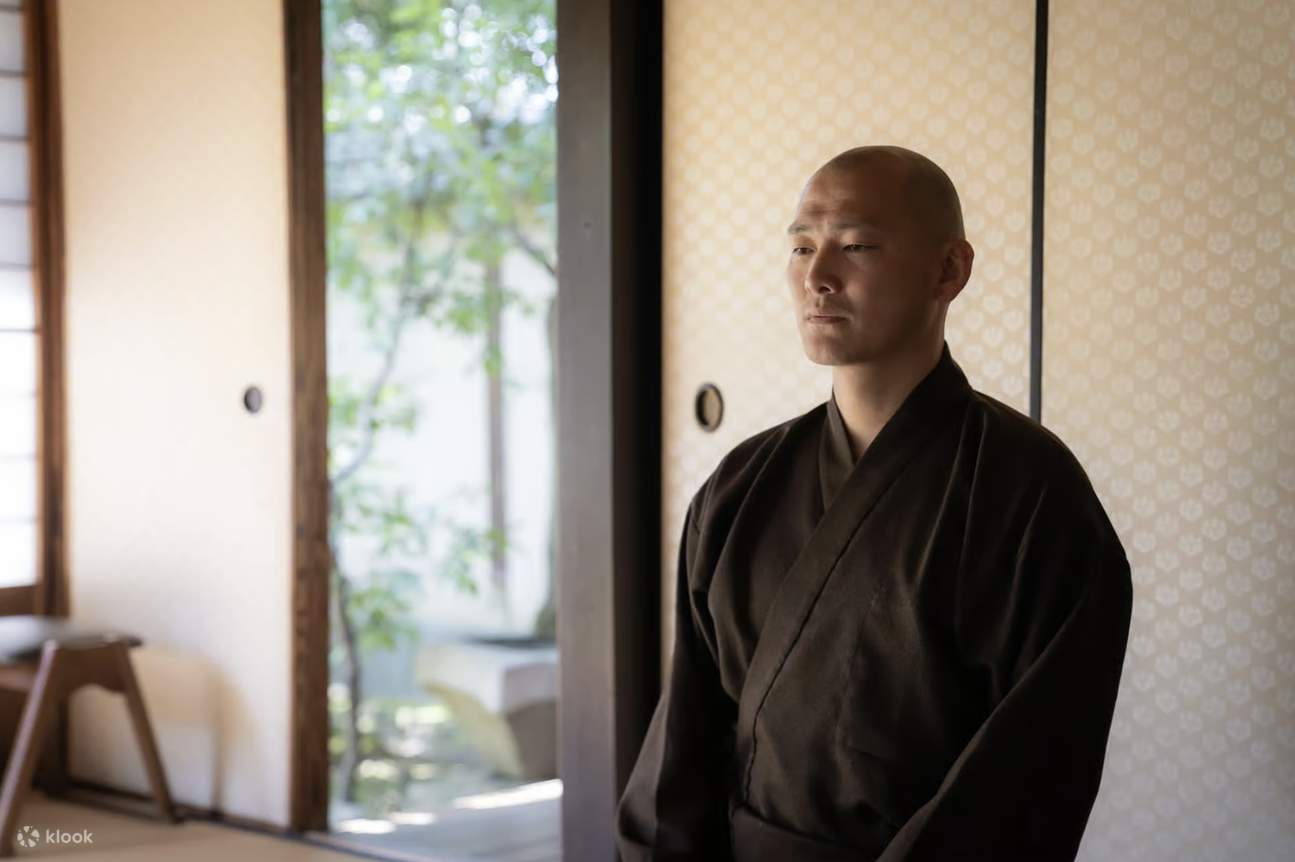 Kyoto: Zen-Meditation in einem privaten Tempel mit einem Mönch