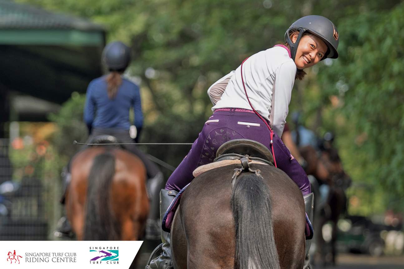 sessione di equitazione