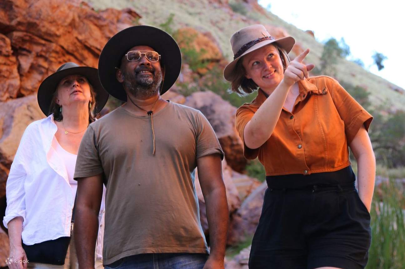 シンプソンズ・ギャップの夕日：水彩画教室