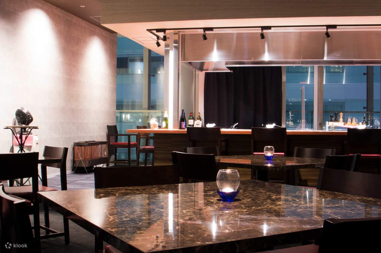 Miyazaki Ozakigyu Washoku Teppanyaki Gin (尾崎牛 鉄板焼き 吟)  - Umeda Hiruton Puraza Uesuto-  Osaka