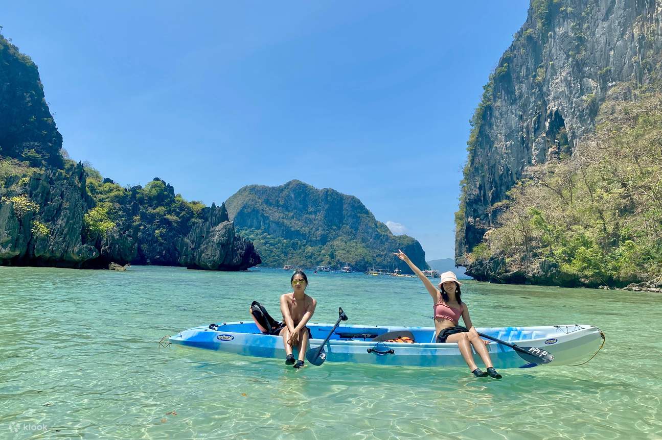 ladies enjoy water activity