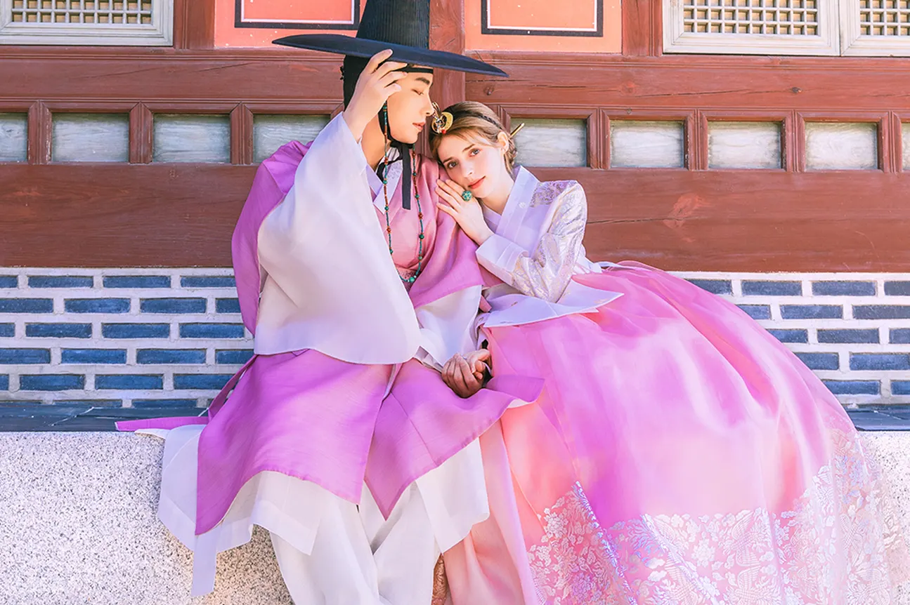 Premium Hanbok is ideal for weddings, anniversaries, or special photoshoots.