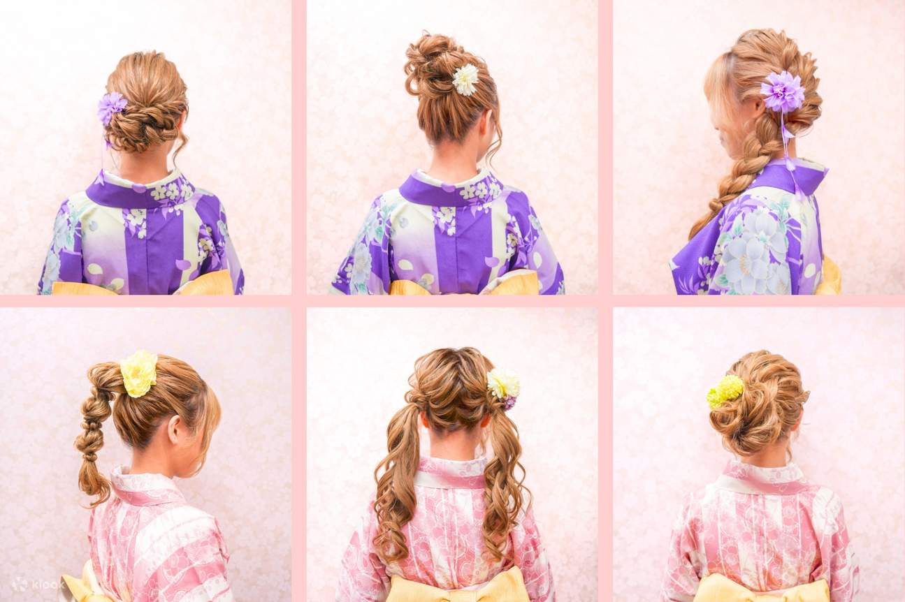 Anda dapat memilih gaya rambut dari 6 jenis yang tersedia!