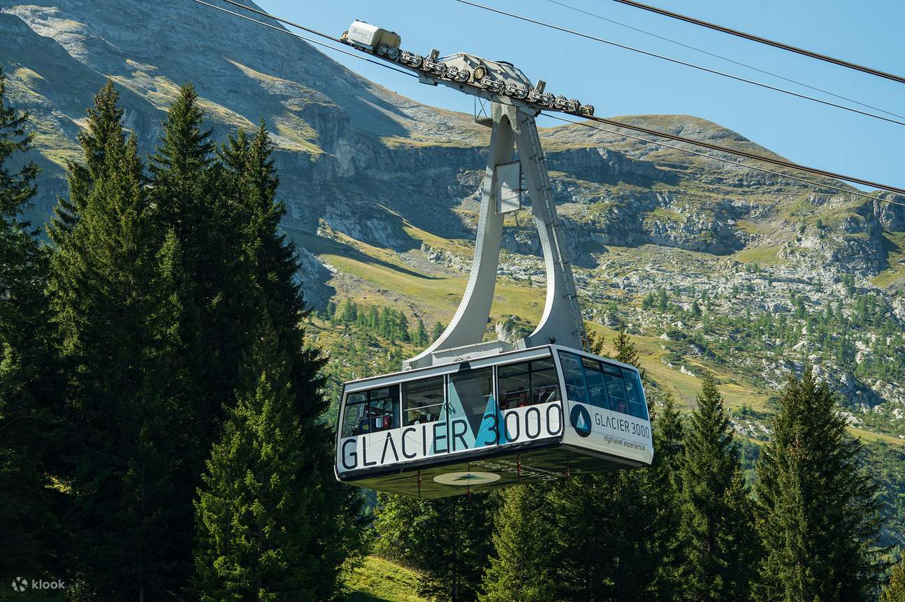 Glacier 3000, Diablerets, and Montreux Day Tour from from Lausanne - Klook